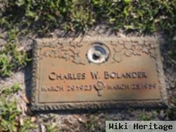 Charles W Bolander