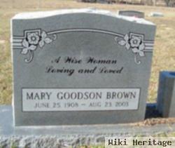 Mary Goodson Brown