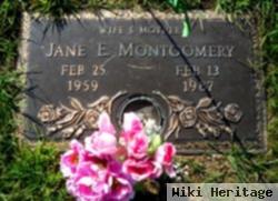 Jane E Montgomery