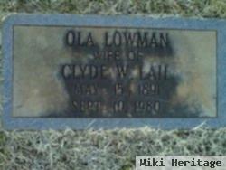 Viola Lee Lowman Lail