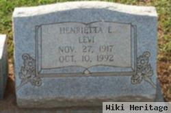 Henrietta E. Levi