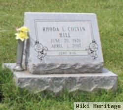 Rhoda L Colvin Hill