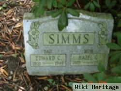 Hazel G Westfall Simms