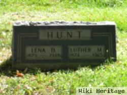 Luther M Hunt