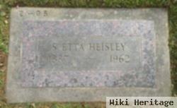 Dr S. Etta Heisley