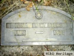 Iona B Walters