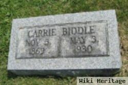 Carrie Francis Marshall Biddle