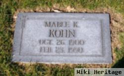 Mable K Stegeman Kohn