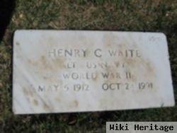 Henry C Waite