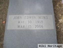 John Edwin Mims