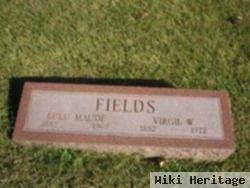 Lulu Maude Rayhill Fields