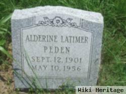 Lillian Alderine Latimer Peden