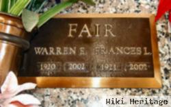 Warren E. Fair