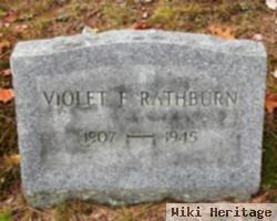 Violet Flora Thomas Rathburn