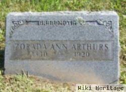 Zorada Ann Arthurs