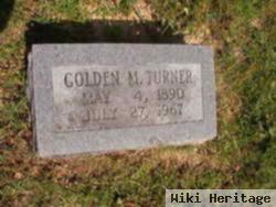 Golden M Turner