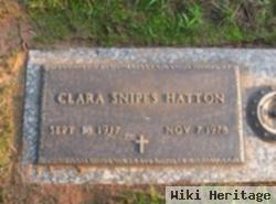 Clara Snipes Hatton