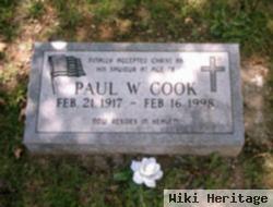 Paul Willard Cook, Sr