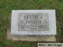 Lettie J Taylor