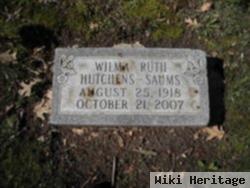 Wilma Ruth Cornell Hutchens