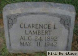 Clarence Lewis Lambert