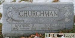 Mable Marie Wells Churchman