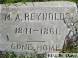 M. A. Reynolds