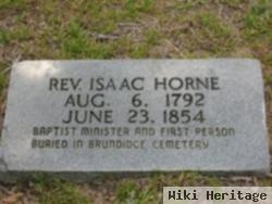 Rev Isaac Horne