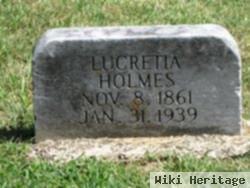 Harriet Lucretia Womack/wommack Holmes