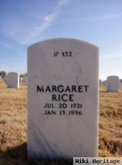 Margaret Rice