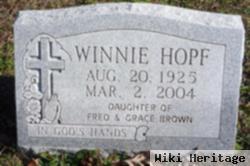 Winnie Brown Hopf