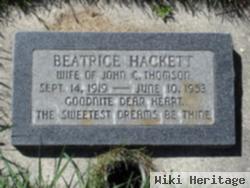 Beatrice Hackett Thomson