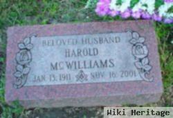 Harold Mcwilliams