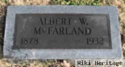 Albert W Mcfarland