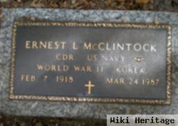 Cdr Ernest Leroy Mcclintock, Jr