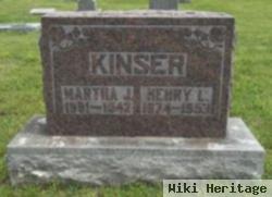 Martha Jane Olinger Kinser