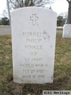 Sgt Forrest Philip Finkle