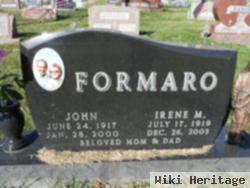 Irene M Formaro