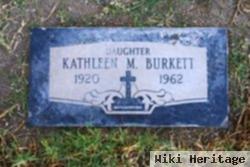 Kathleen M Burkett