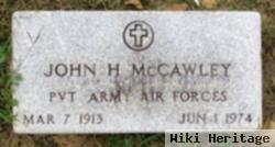 Pvt John Henry Mccawley, Sr