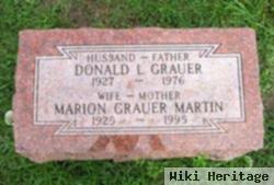 Marion M Campbell Grauer Martin