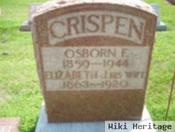 Osborn F Crispen