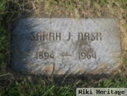 Sarah J Nash