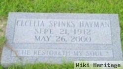 Cecilia "speckie" Spinks Hayman