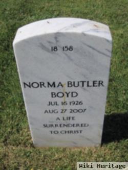 Norma Butler Boyd