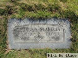 George E Stakeley