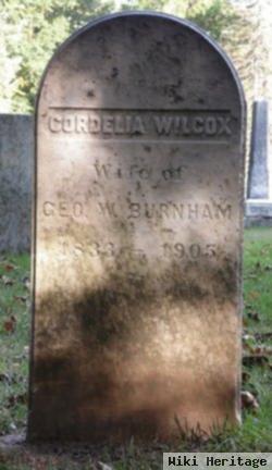 Cordelia Wilcox Burnham