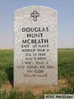 Douglas Hunt Mcbeath