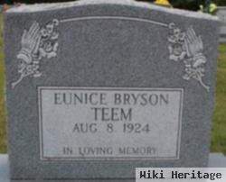 Eunice Bryson Teem