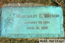 Margaret E. Feller Watson